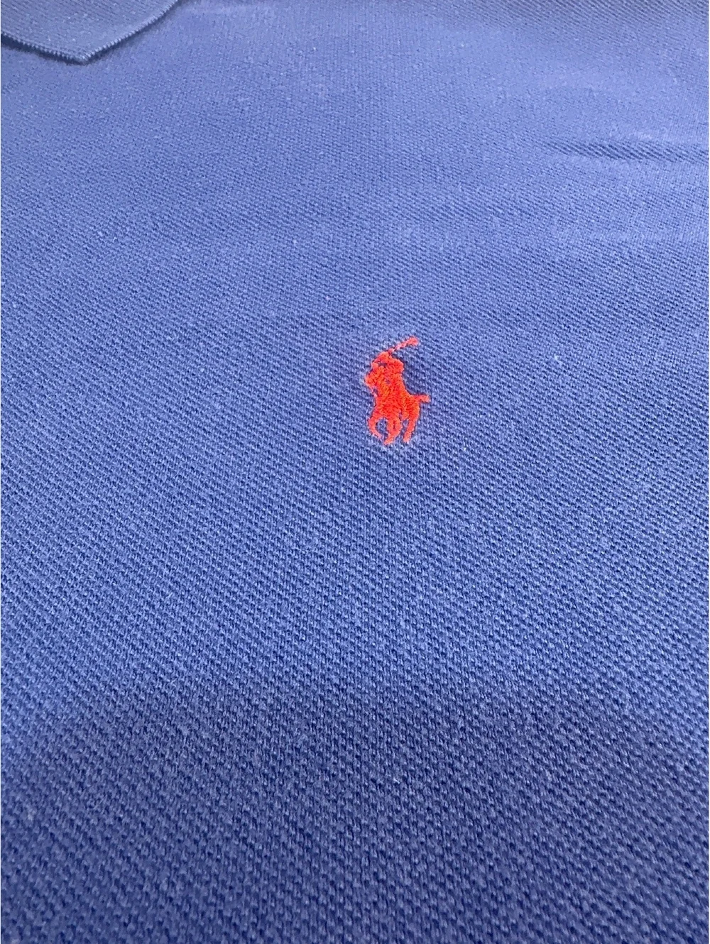 Polo Ralph Lauren Men's Blue Polo Shirt Size 3XL Good Condition